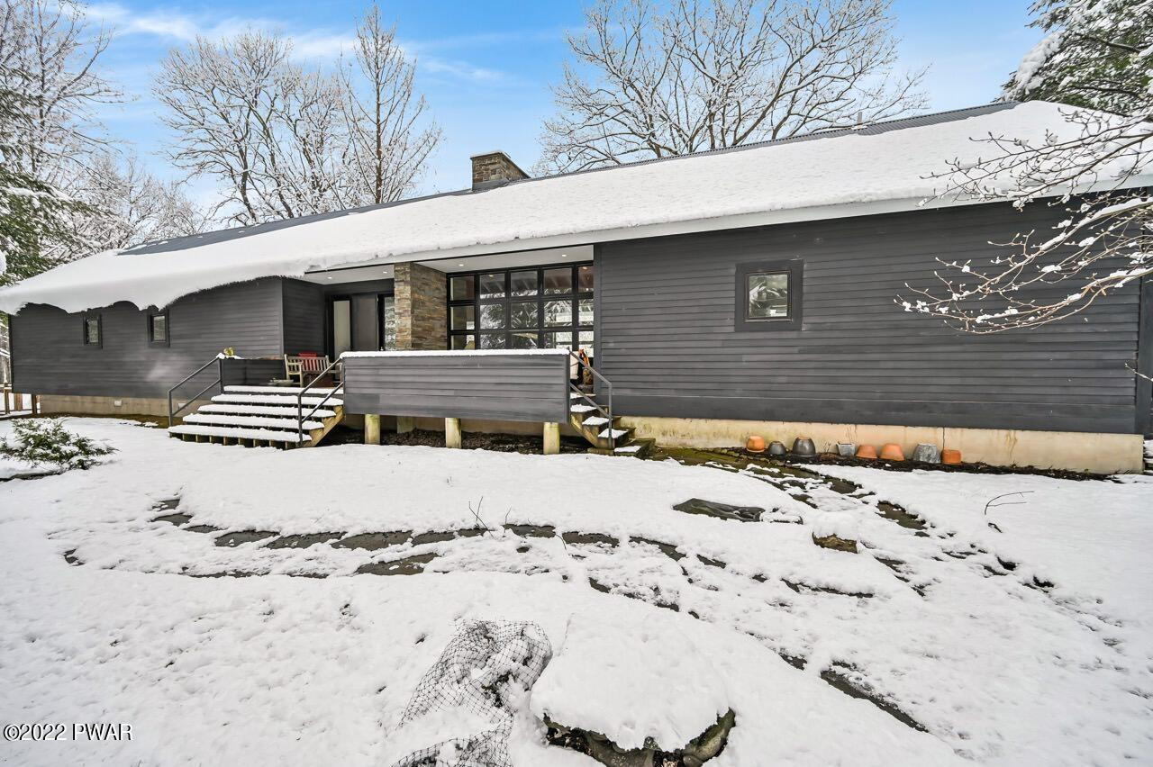45 Tammany Flats Road Damascus, PA 18415 - Photo 65 of 73 a front view of a house with a yard
