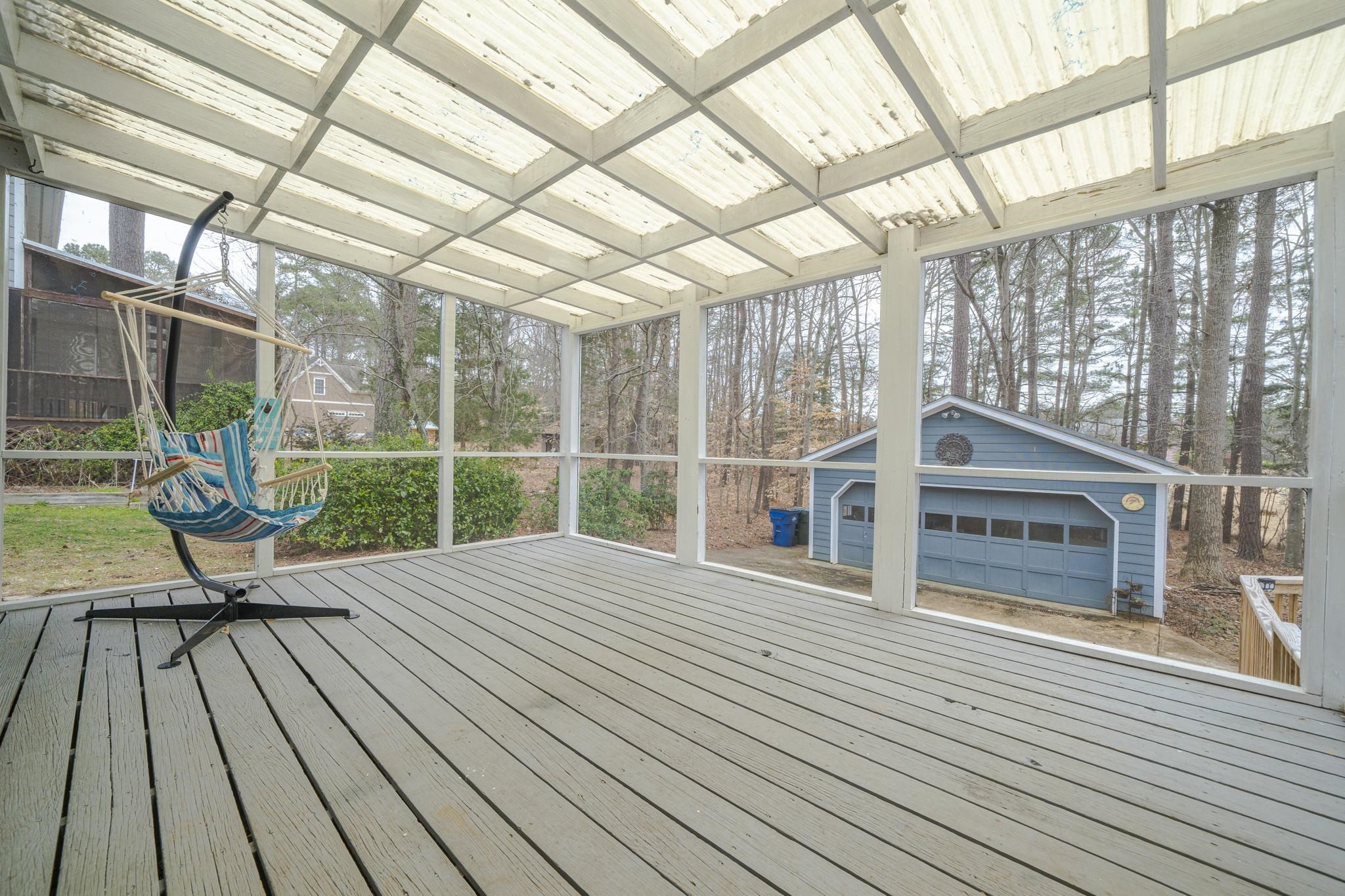 4321 Craddock Road Raleigh, NC 27613 - Photo 19 of 29 Large Screened Porch