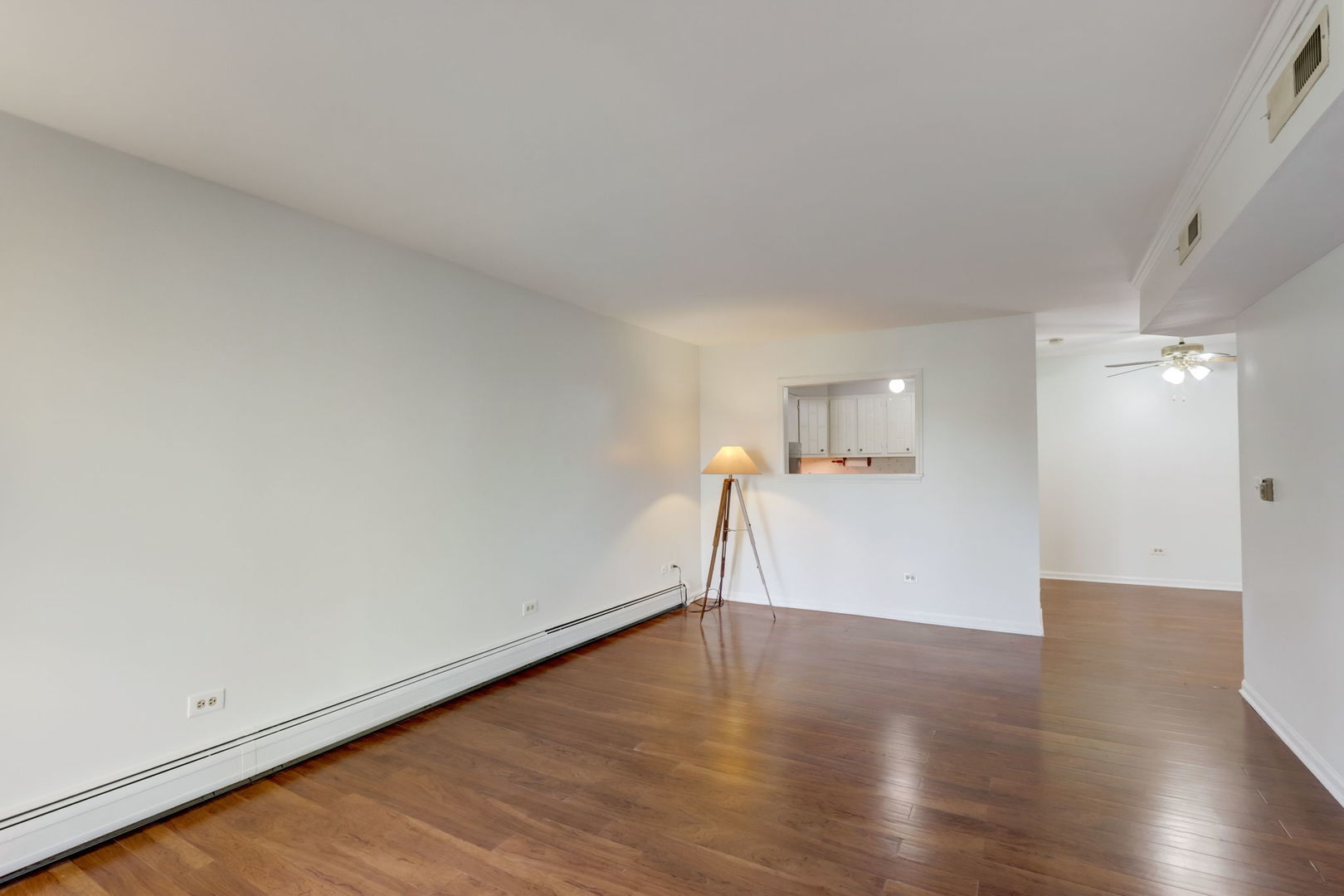 550 East Main Street, Unit 2E Barrington, IL 60010 - Photo 5 of 19 a view of empty room with wooden floor