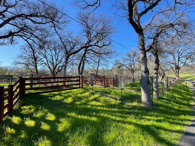 a view of backyard with swimming pool