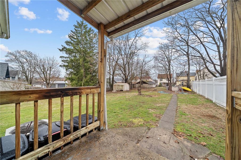 145 Lawrence Avenue Washington, PA 15301 - Photo 27 of 32 a view of backyard with trees