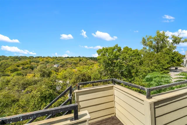 a view of outdoor space and deck