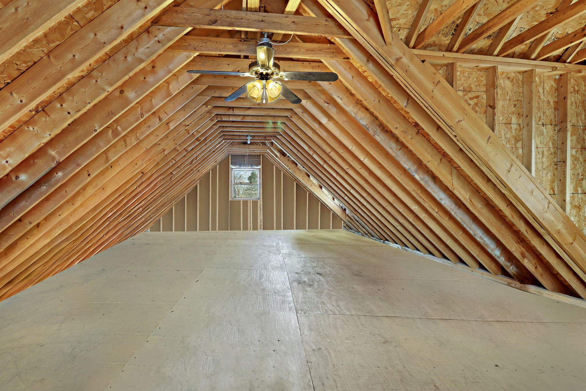 9105 Gittings Road Mount Pleasant, WI 53406 - Photo 21 of 33 Unfinished 2nd Floor of Garage