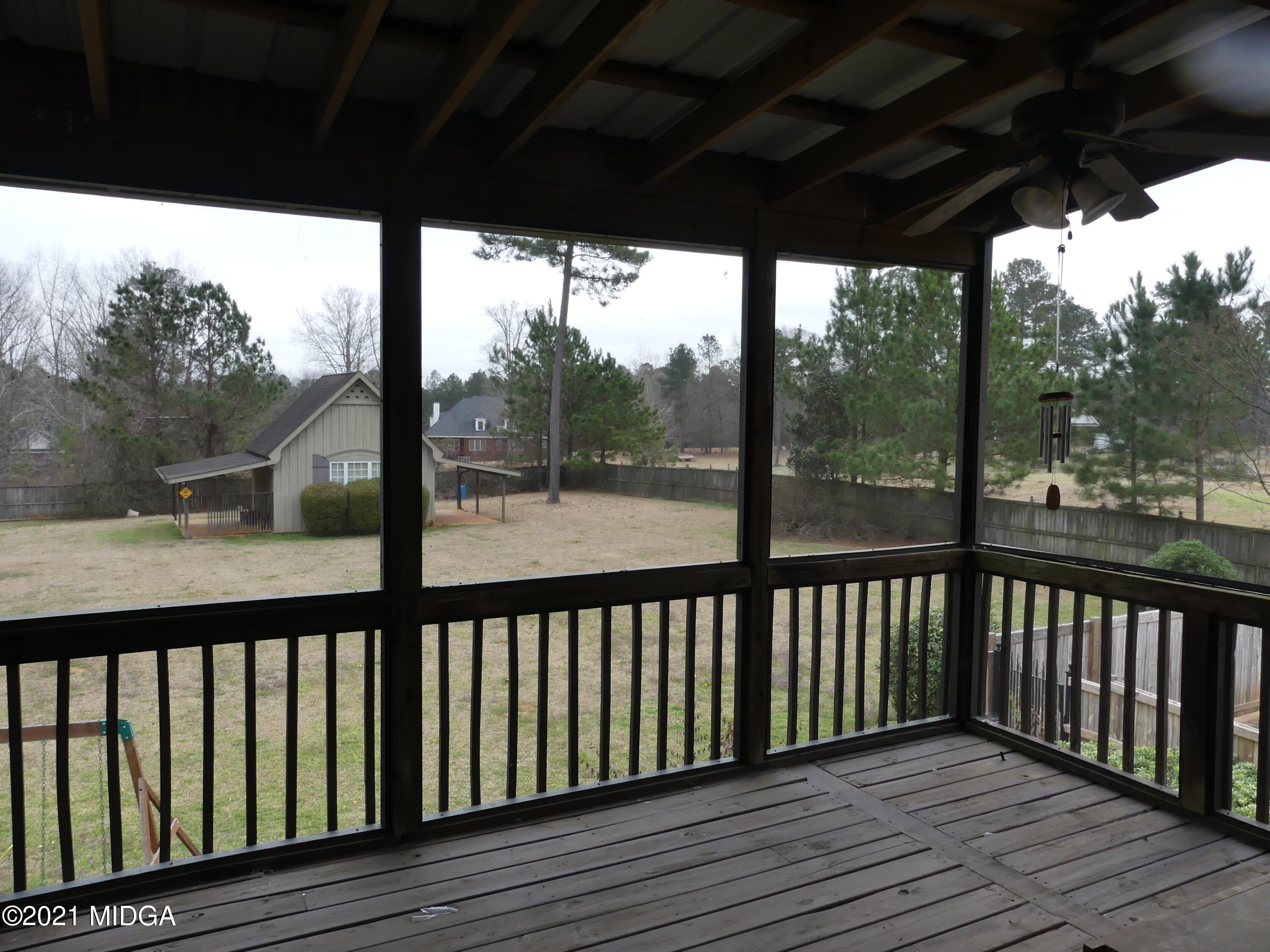 1616 Wadley Road Macon, GA 31220 - Photo 43 of 56 a view of a balcony with wooden floor