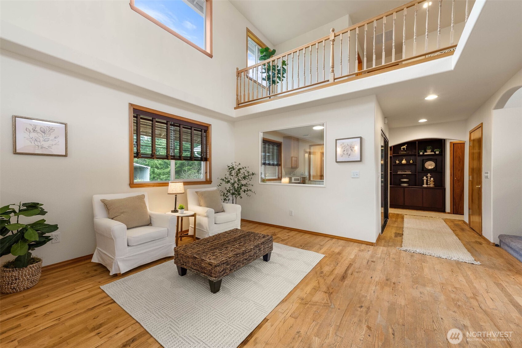 30608 40th Avenue South Roy, WA 98580 - Photo 3 of 40 a living room with furniture and wooden floor