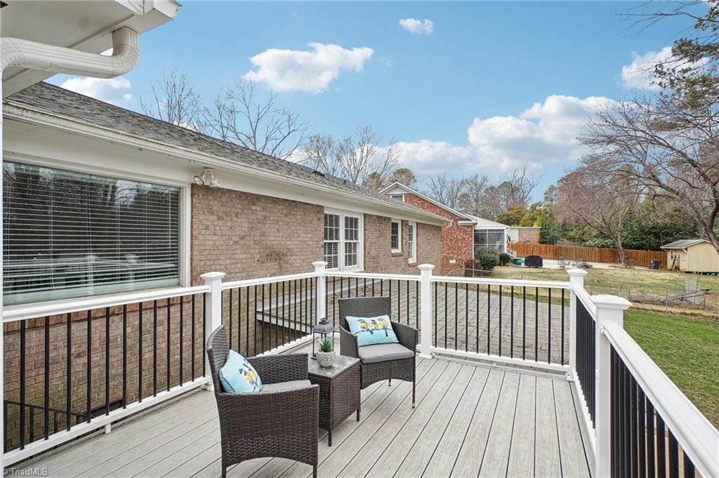 1412 Hobbs Road Greensboro, NC 27408 - Photo 25 of 47 Backyard Gazing!