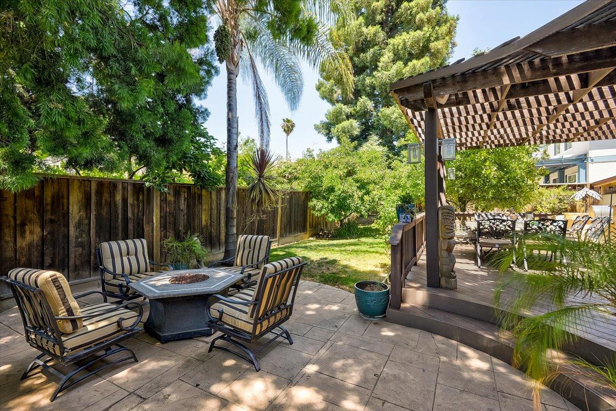 1635 Serpa Drive Milpitas, CA 95035 - Photo 24 of 31 a view of a patio with a chairs and a table