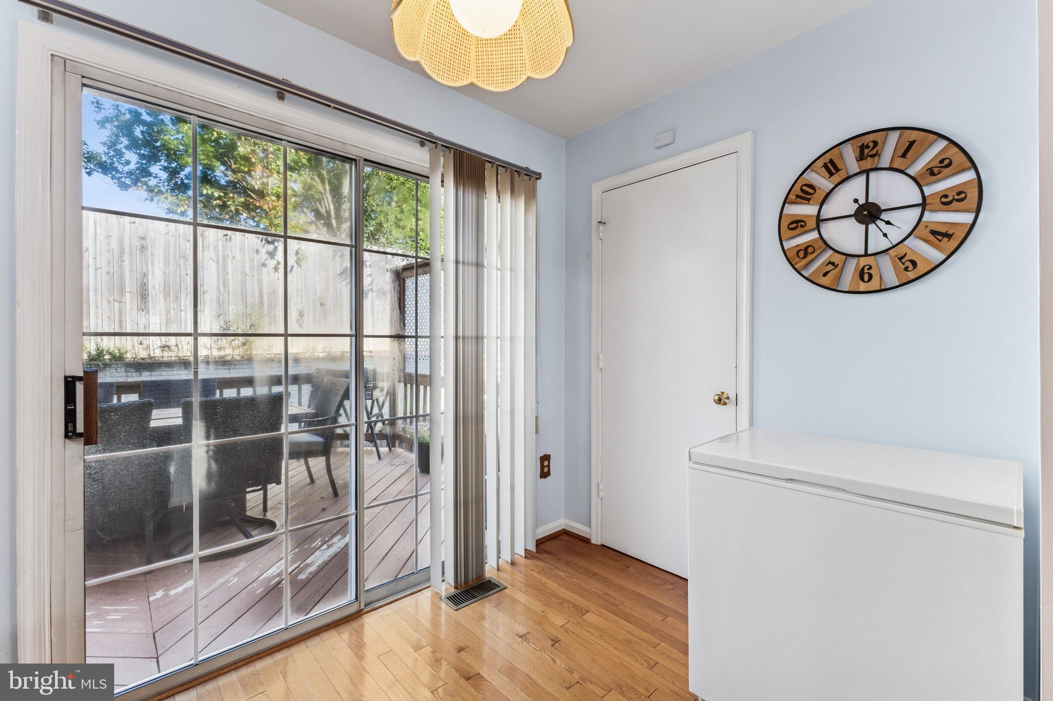 207 Wimbeldon Court, Unit 210 Stafford, VA 22556 - Photo 22 of 38 Kitchen/Deck