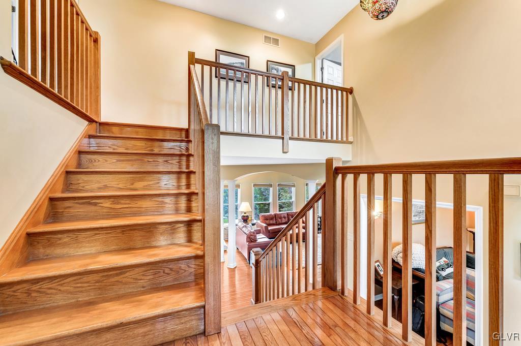 131 Blackstone Drive Wind Gap, PA 18091 - Photo 28 of 50 a view of entryway with wooden floor and a front door