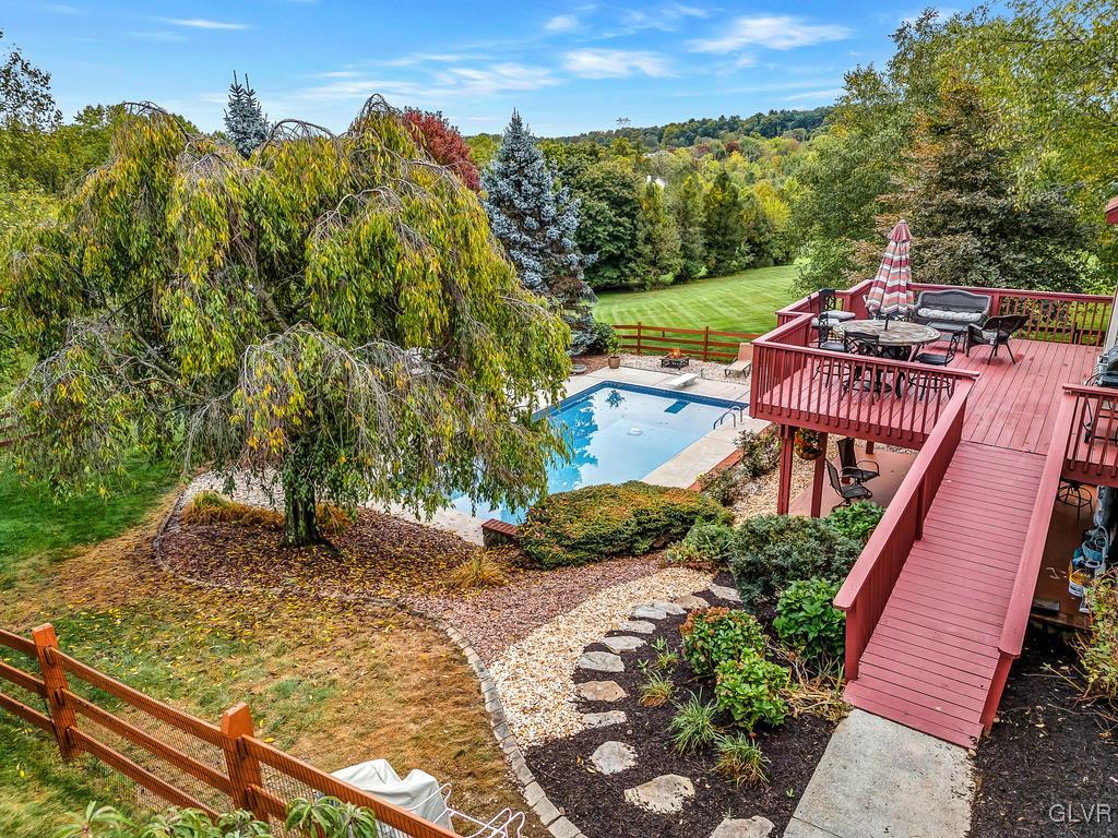 131 Blackstone Drive Wind Gap, PA 18091 - Photo 41 of 50 a view of a yard with an outdoor seating