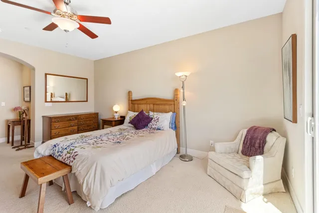 a bathroom with a sink vanity and a mirror