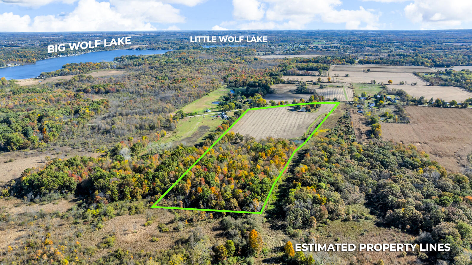 7794 Napoleon Road Jackson, MI 49201 - Photo 48 of 52 7794 Napoleon Rd Jackson MI (Aerials) -