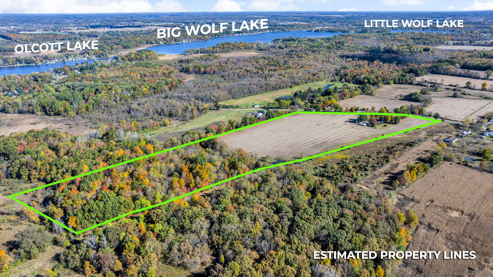 7794 Napoleon Road Jackson, MI 49201 - Photo 49 of 52 7794 Napoleon Rd Jackson MI (Aerials) -