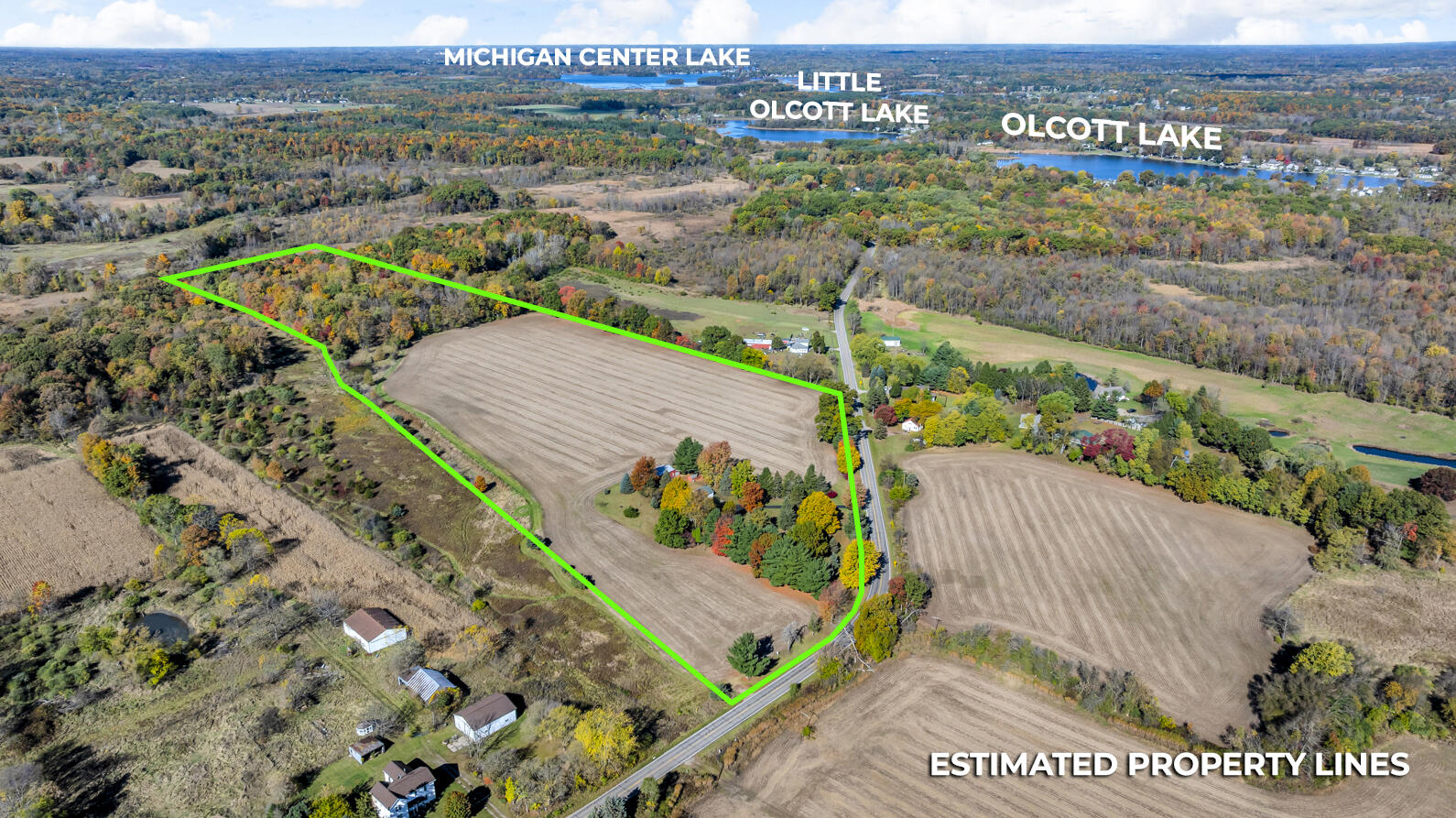 7794 Napoleon Road Jackson, MI 49201 - Photo 50 of 52 7794 Napoleon Rd Jackson MI (Aerials) -