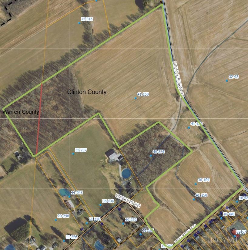 0 Middleboro Road Blanchester, OH 45107 - Photo 1 of 12 Do not miss out on this investment opportunity to own 58 acres of gently sloping land within the corporation limits of Blanchester. With over 3,500 feet of road frontage the possibilities are endless.