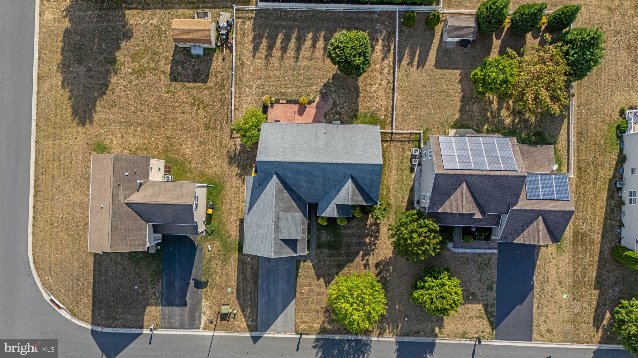 27 Sun Ridge Drive Felton, DE 19943 - Photo 59 of 61 Aerial view of suburban homes.