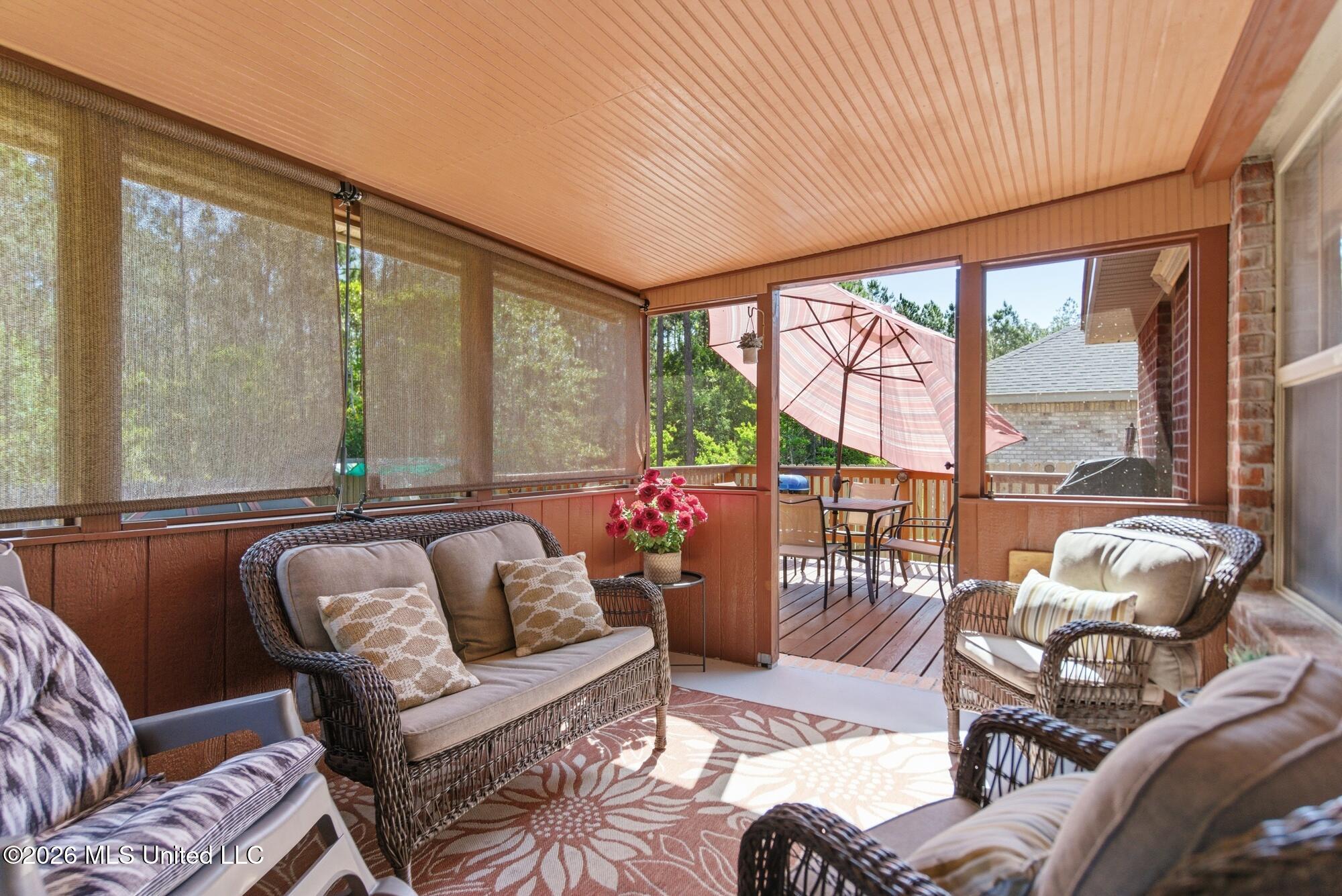 6836 Biddix-Evans Rd Central Ocean Springs, MS 39564 - Photo 23 of 34 Enclosed Patio