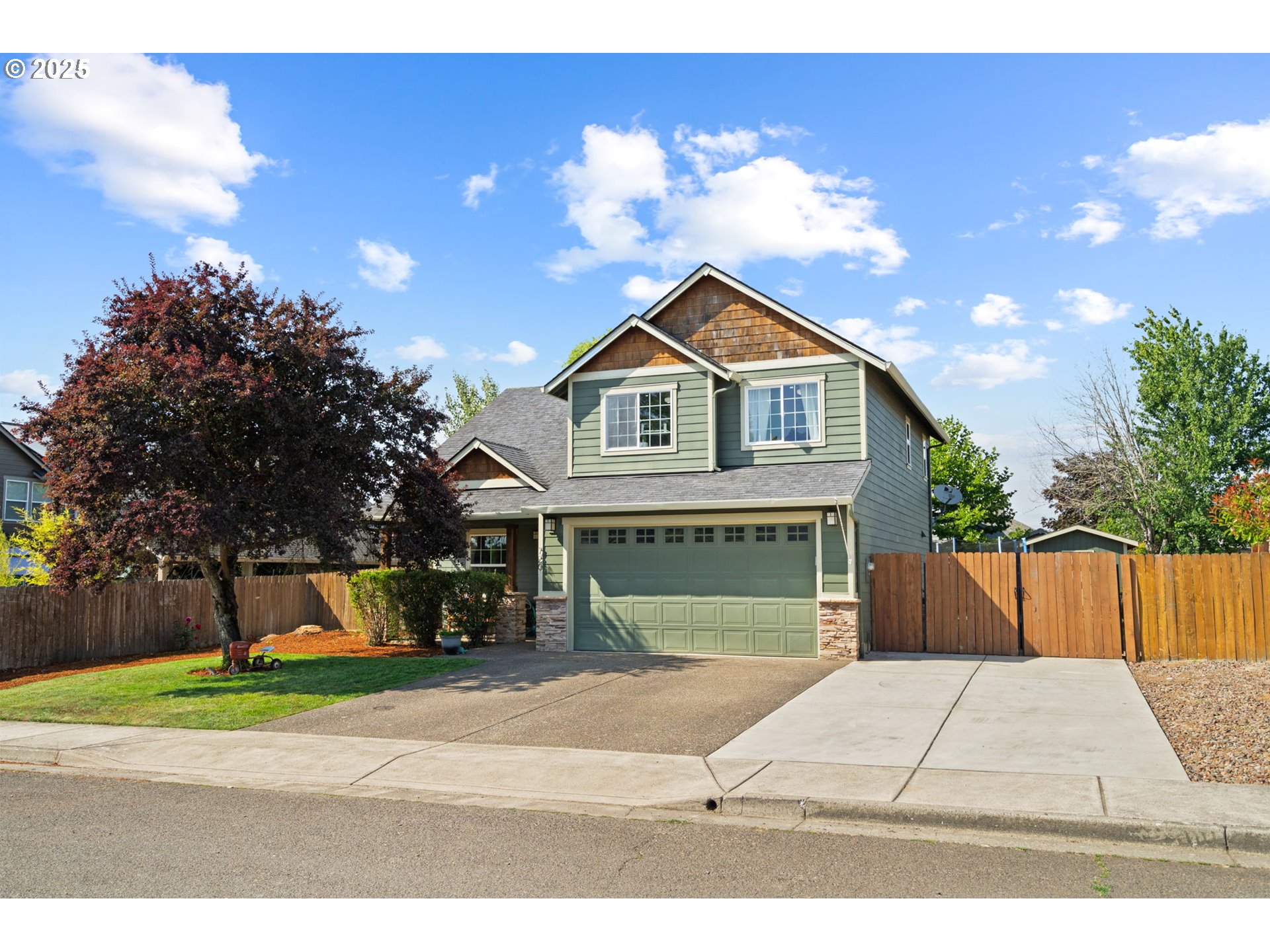 720 East Azalea Street Yamhill, OR 97148 - Photo 2 of 48 a view of house with yard