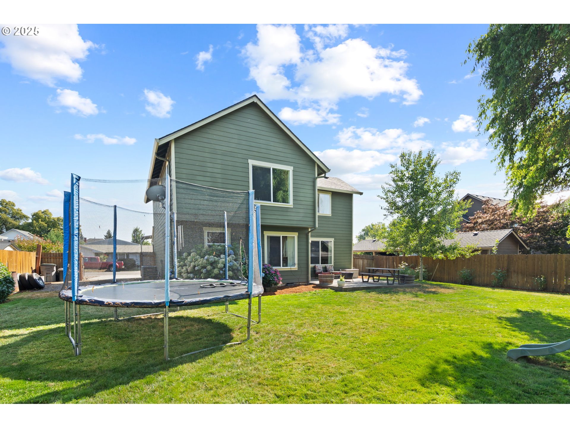 720 East Azalea Street Yamhill, OR 97148 - Photo 35 of 48 a house view with swimming pool and yard