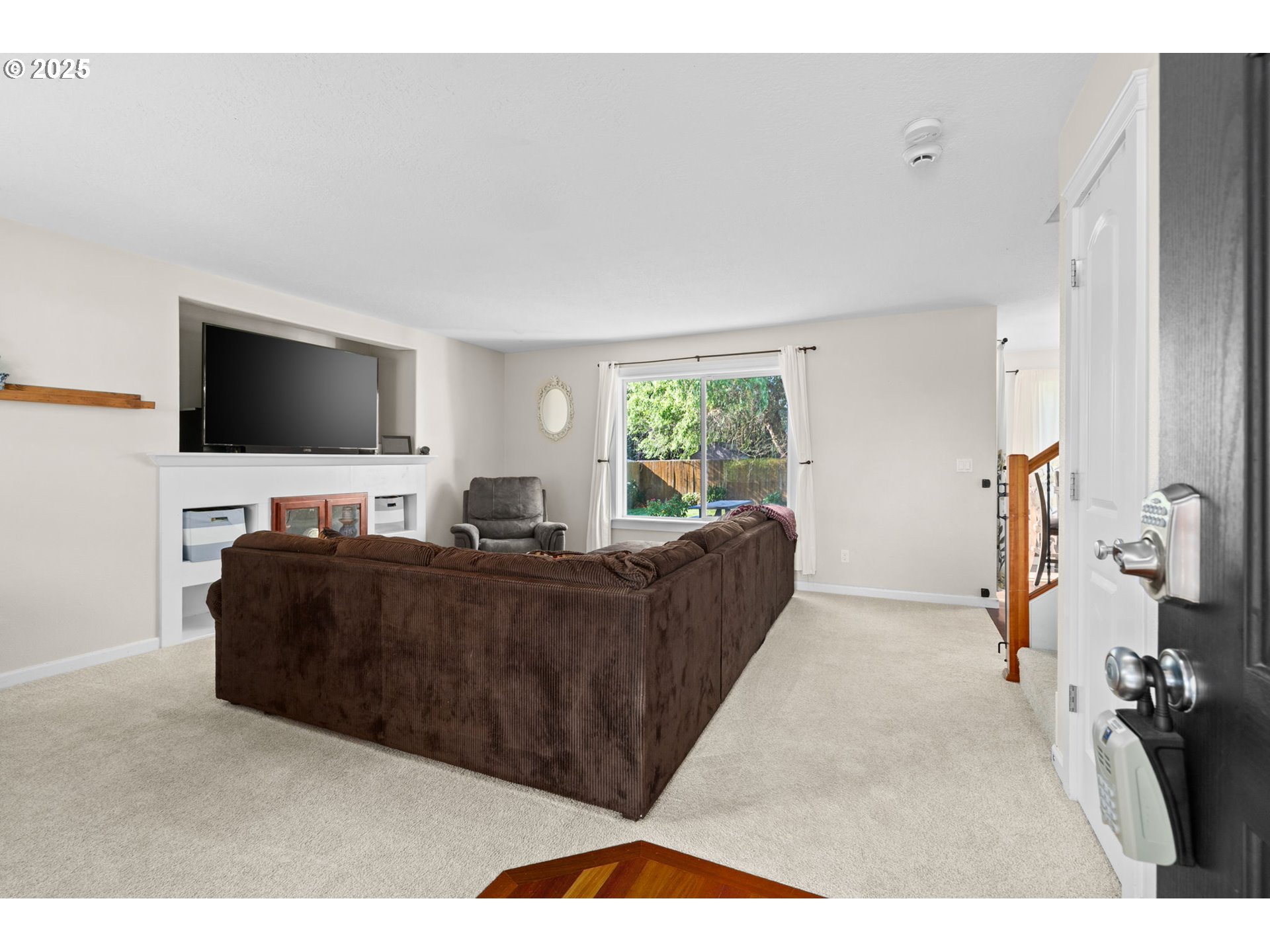 720 East Azalea Street Yamhill, OR 97148 - Photo 5 of 48 a living room with furniture and a flat screen tv