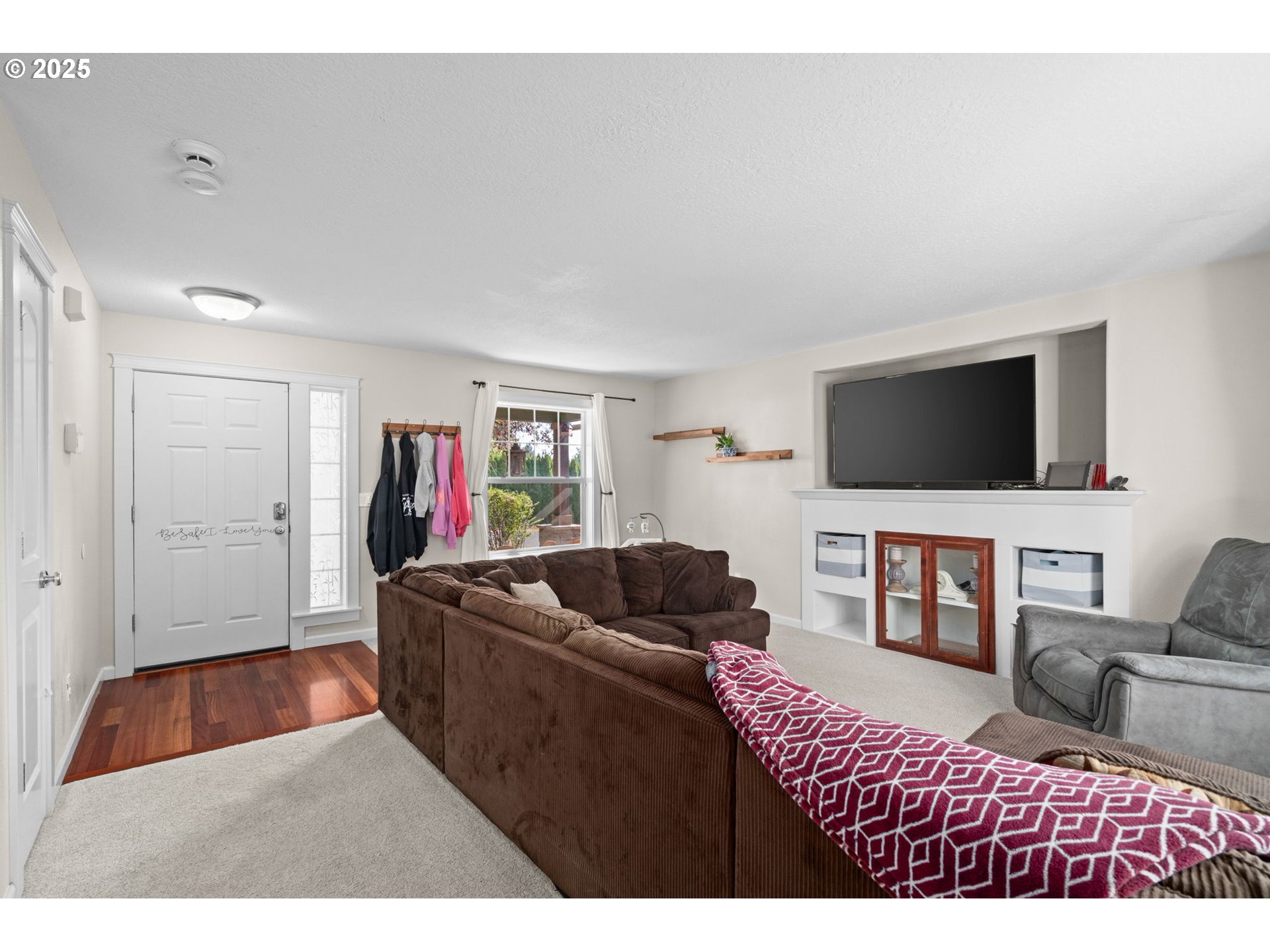 720 East Azalea Street Yamhill, OR 97148 - Photo 7 of 48 a living room with furniture and a flat screen tv