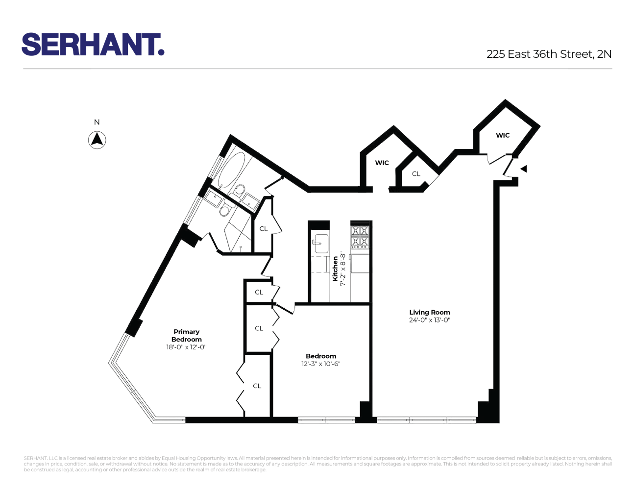 225 East 36th Street, Unit 2N Manhattan, NY 10016 - Photo 28 of 28 a picture of a room with a white wall