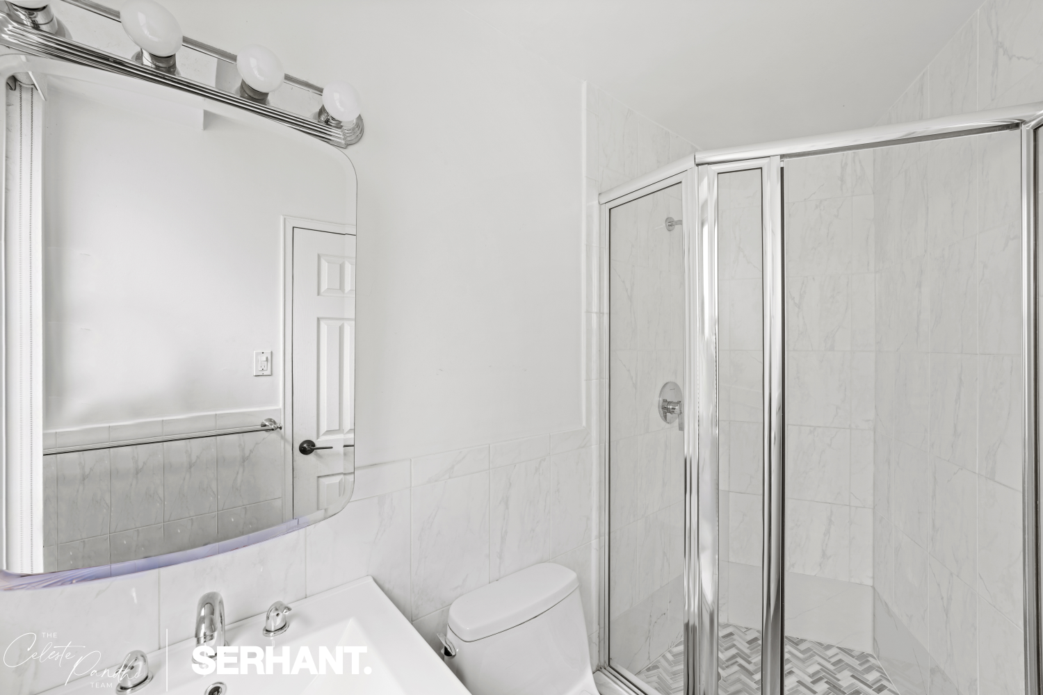 225 East 36th Street, Unit 2N Manhattan, NY 10016 - Photo 15 of 28 a bathroom with a shower and a toilet