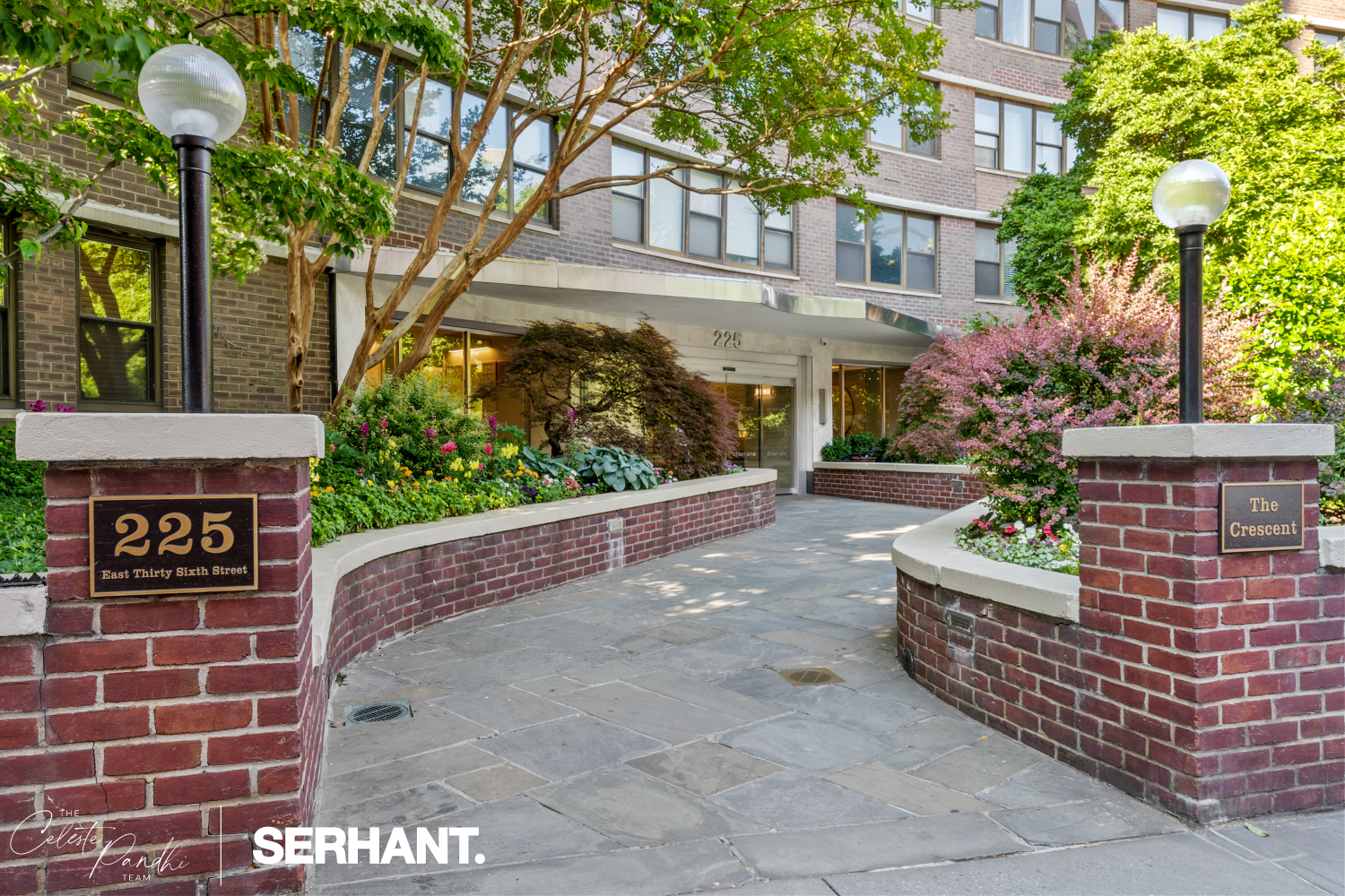 225 East 36th Street, Unit 2N Manhattan, NY 10016 - Photo 18 of 28 a front view of a building with garden