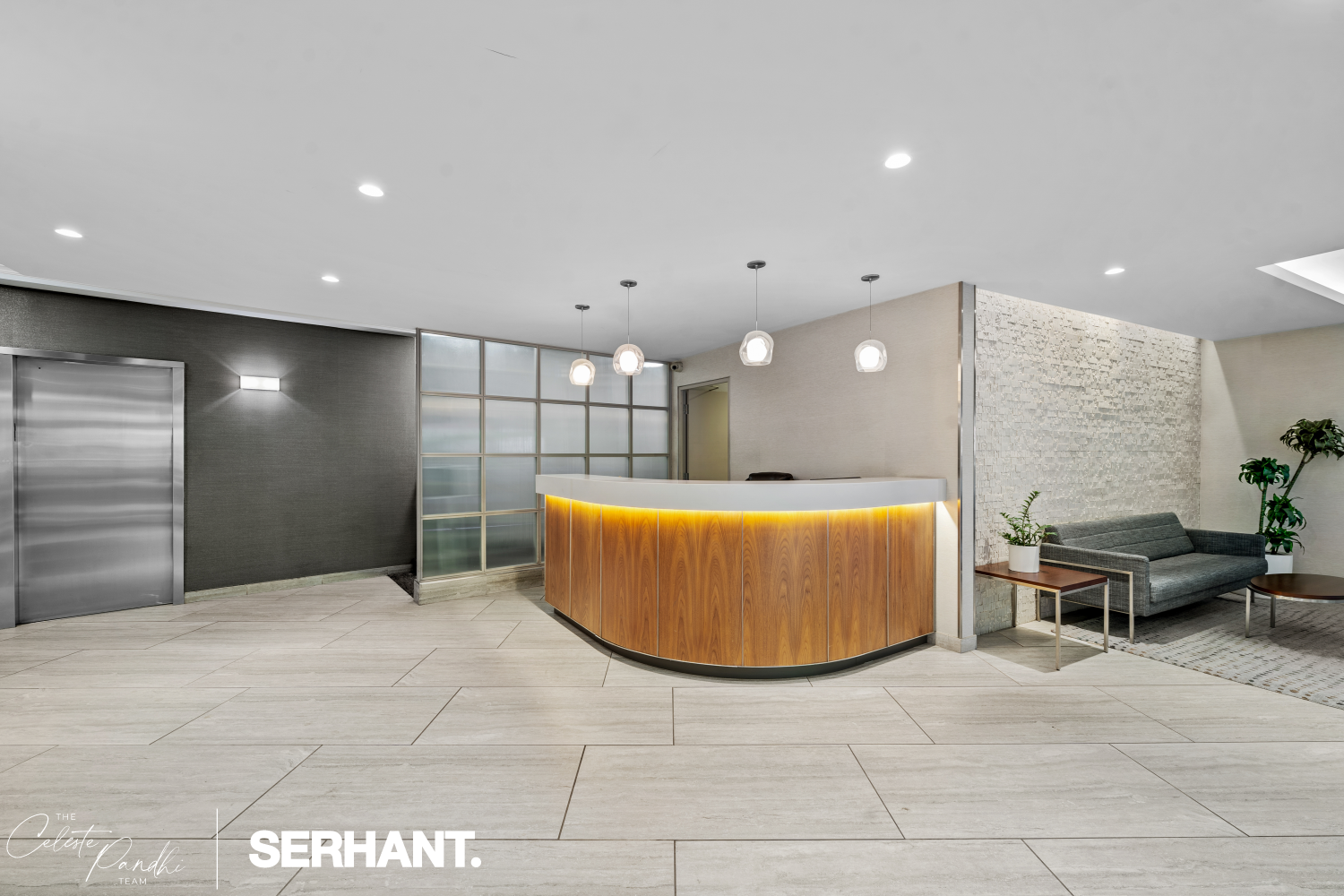 225 East 36th Street, Unit 2N Manhattan, NY 10016 - Photo 19 of 28 a view of kitchen with stainless steel appliances granite countertop a couch and a couch