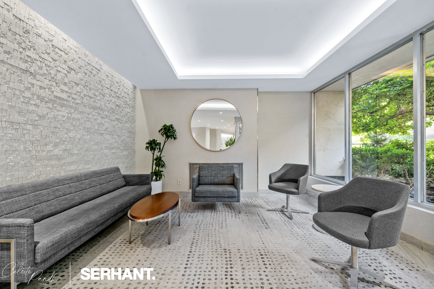 225 East 36th Street, Unit 2N Manhattan, NY 10016 - Photo 21 of 28 a living room with furniture and a fireplace