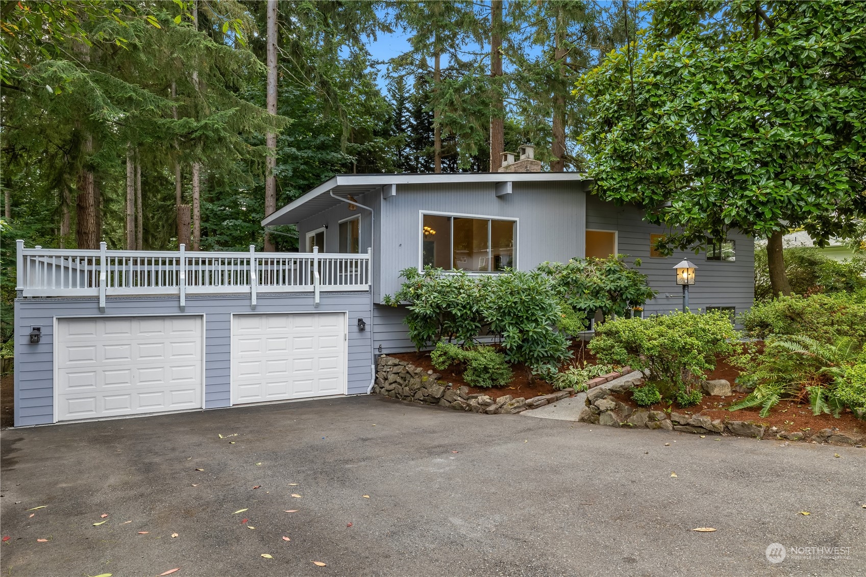 2130 242nd Street Southwest Bothell, WA 98021 - Photo 39 of 40 front view of a house with a garage