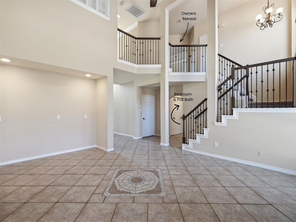 1911 New Haven Road Grapevine, TX 76051 - Photo 27 of 39 Look at all this space! Central 2-story great room is light and bright all day long.