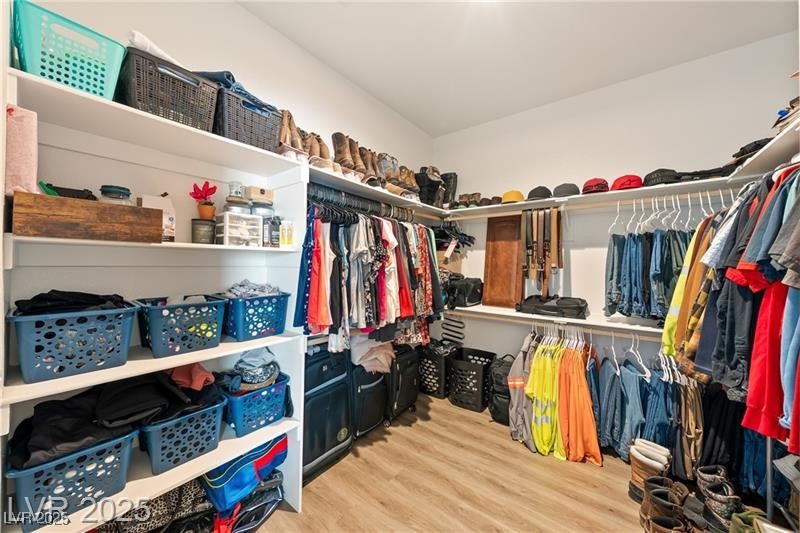 760 Fort Churchill Road Pahrump, NV 89060 - Photo 14 of 33 Spacious closet featuring light wood finished floors