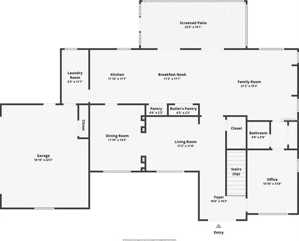 a view of a lake with a yard