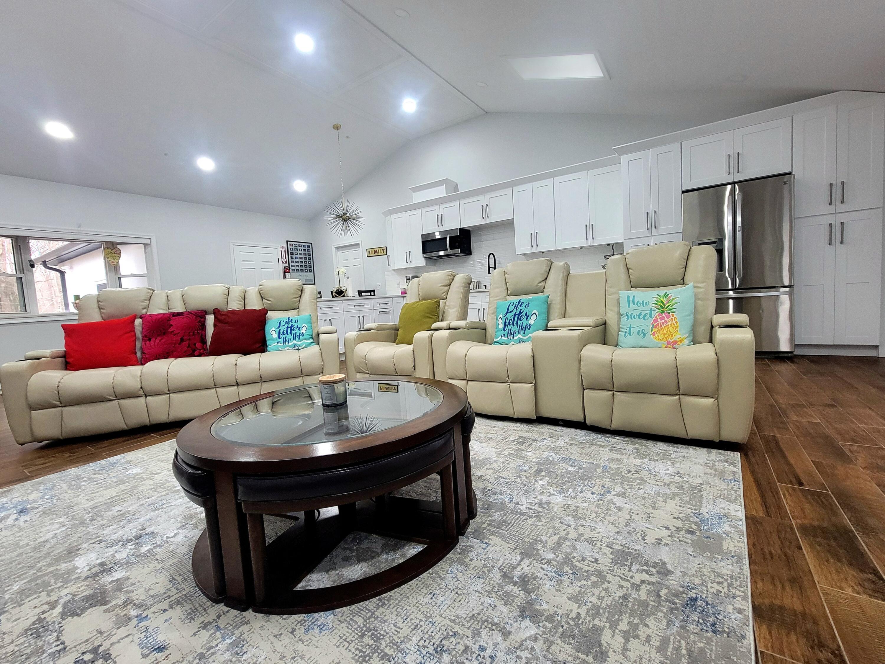 6395 Cherokee Trail Tobyhanna, PA 18466 - Photo 14 of 48 a living room with furniture and a couch