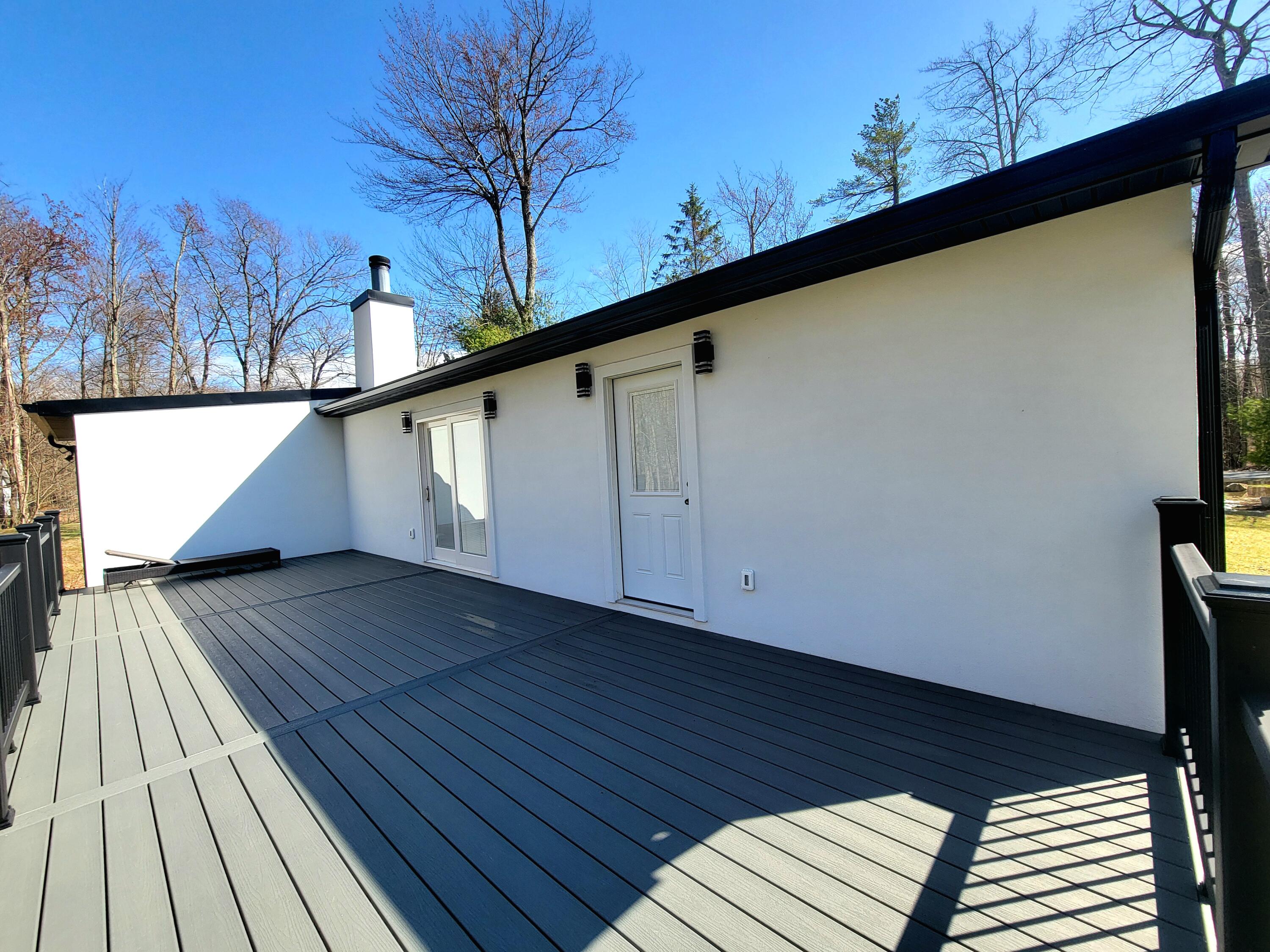 6395 Cherokee Trail Tobyhanna, PA 18466 - Photo 38 of 48 a view of balcony with wooden floor and outdoor space