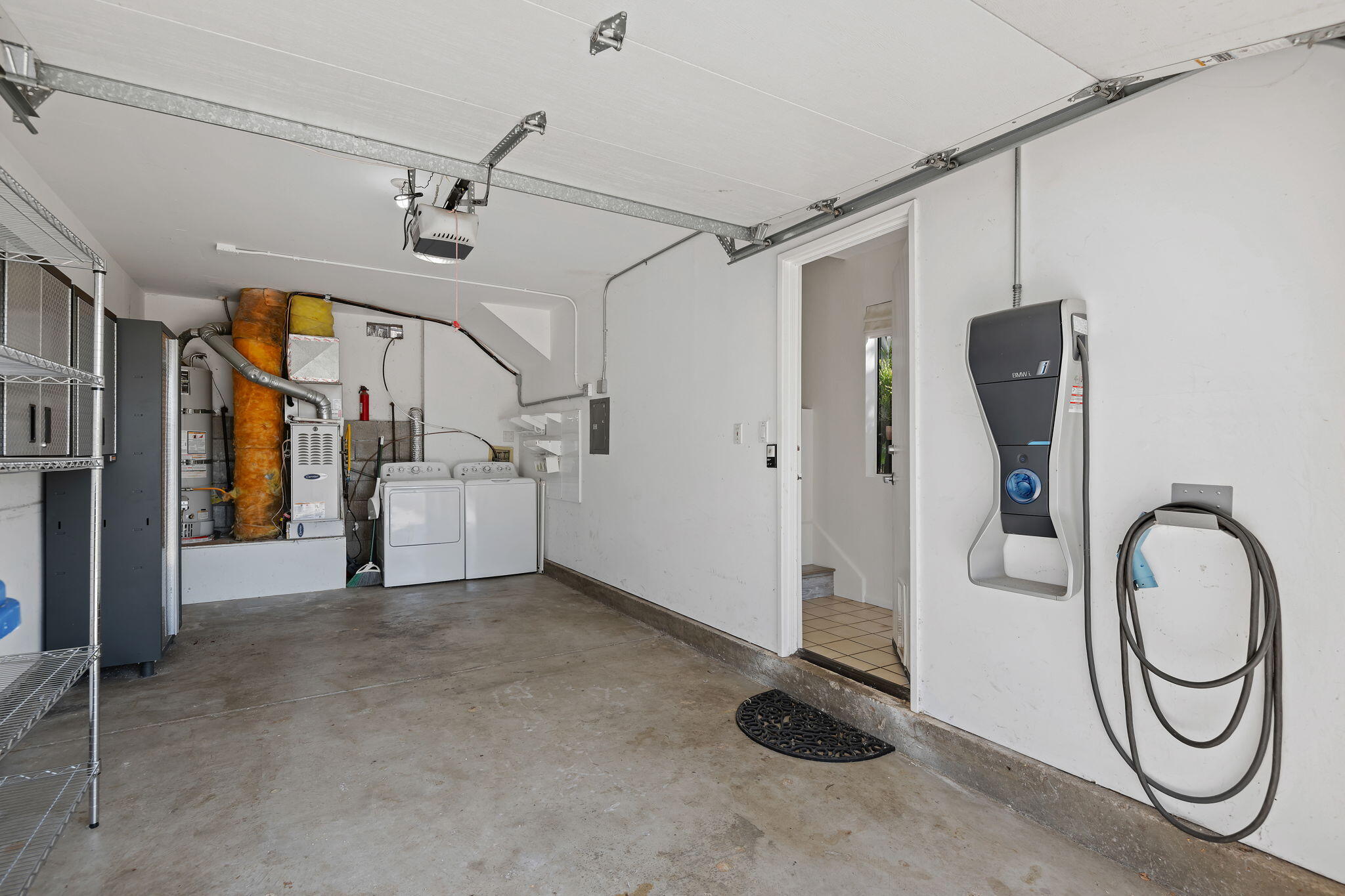 4018 Primavera Road, Unit A Santa Barbara, CA 93110 - Photo 25 of 29 Garage Interior w Laundry and EV