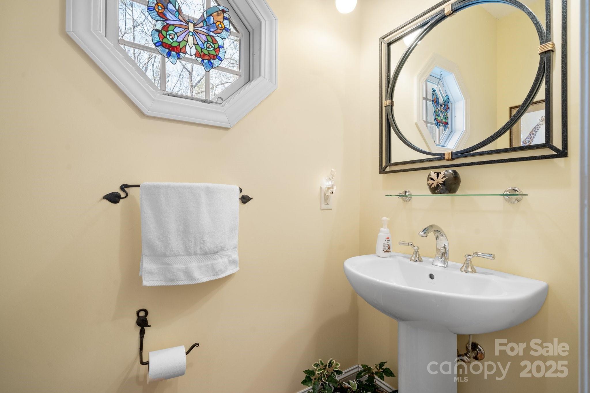 4530 Meandering Way Conover, NC 28613 - Photo 19 of 48 a bathroom with a sink and a mirror