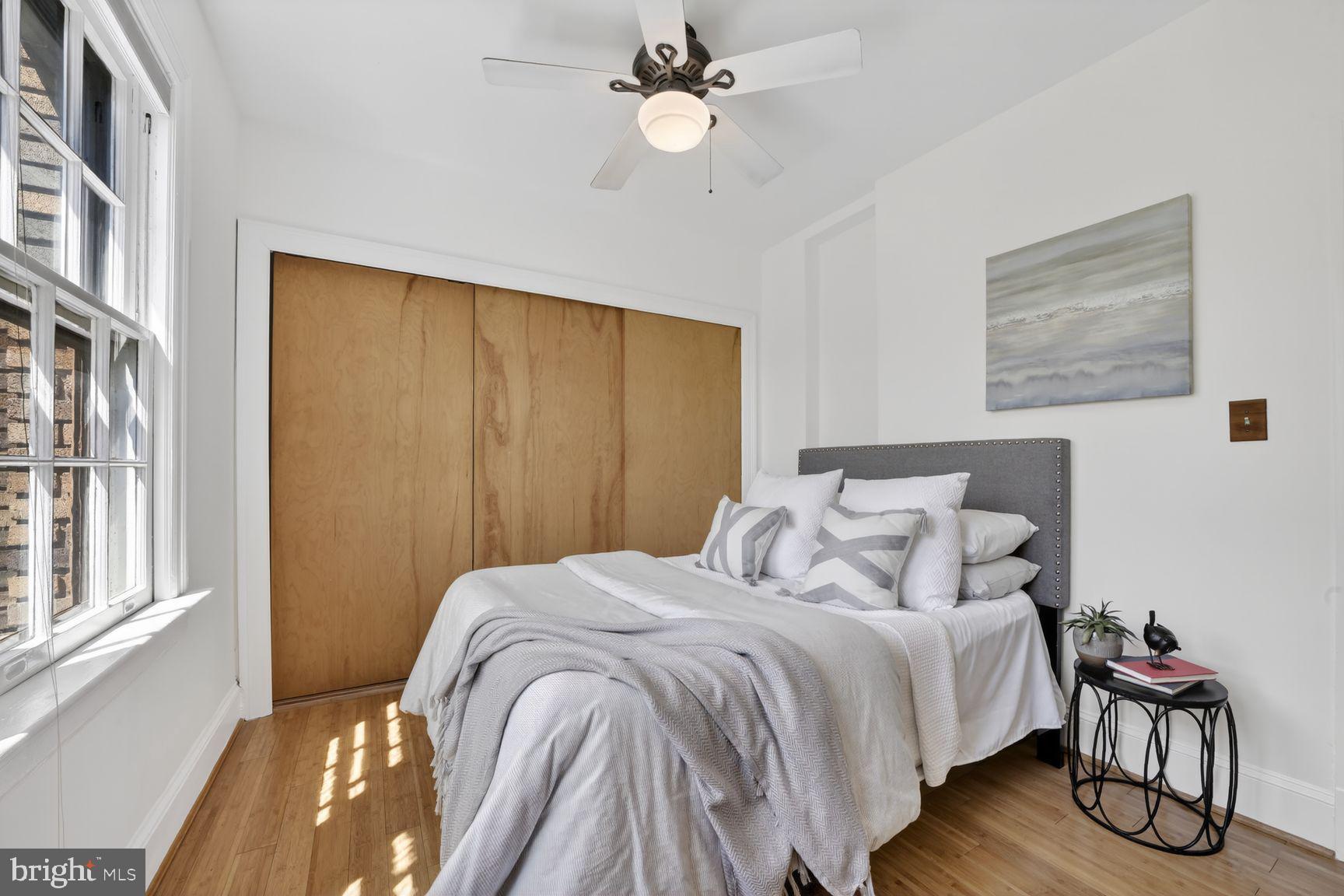 2707 Adams Mill Road Northwest, Unit 400 Washington, DC 20009 - Photo 19 of 21 Bright and airy bedroom retreat.