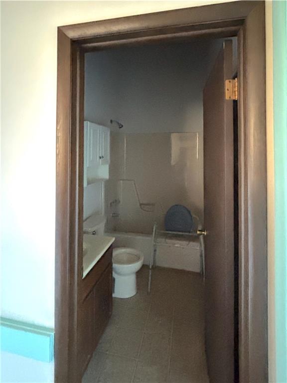 1568 Pulaski Mercer Road Mercer, PA 16137 - Photo 17 of 18 a bathroom with a toilet