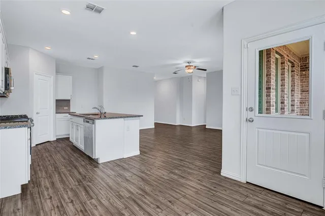 a view of a swimming pool and outdoor space