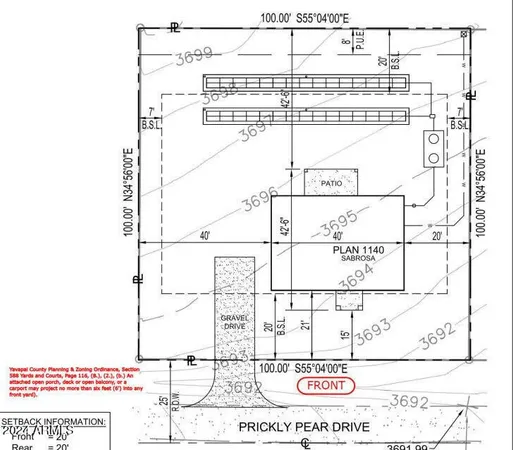 $1,750 | 20154 East Prickly Pear Drive, Mayer, AZ 86333