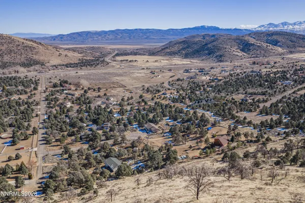 a view of outdoor space and mountain view