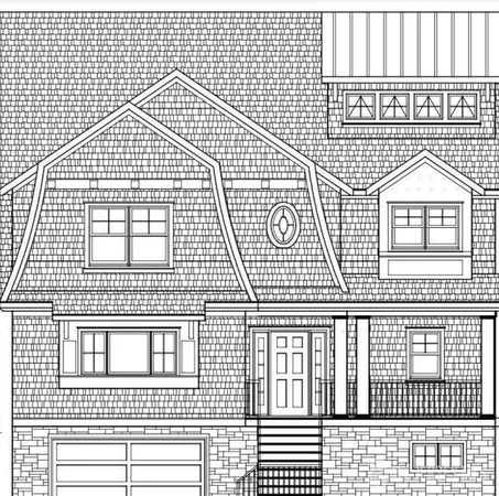 a view of a building from a window