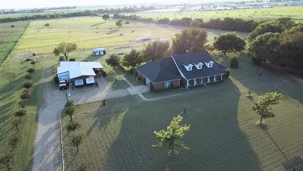 a view of a lake with outdoor space