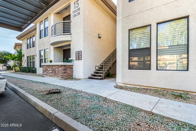 a view of a house with street