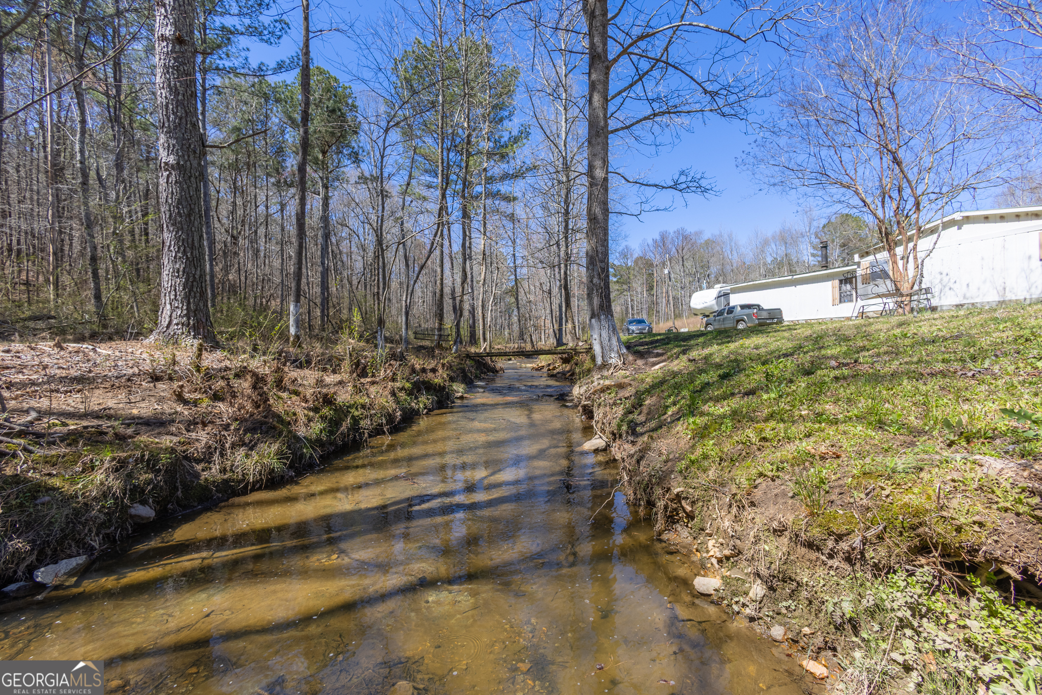 727 County Road 677 Ranburne, AL 36273 - Photo 19 of 24 a view of a yard with large trees