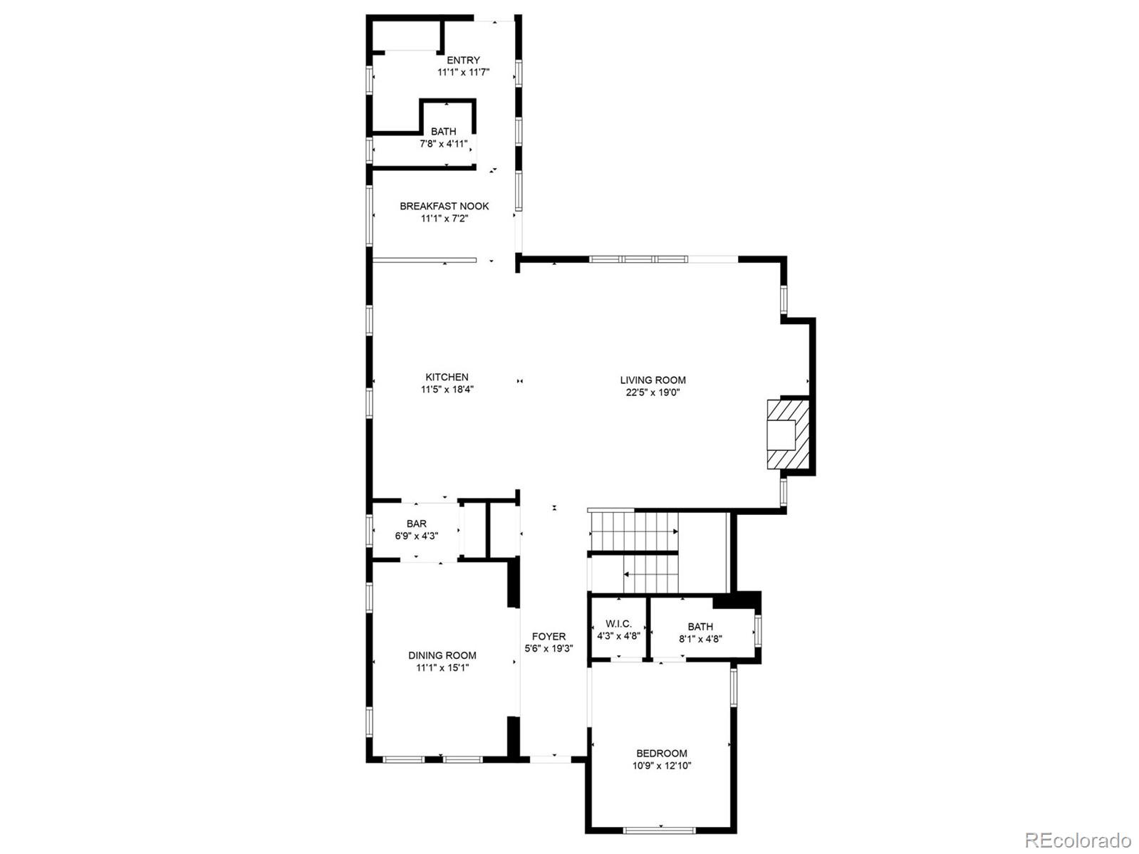 2540 Jay Street Edgewater, CO 80214 - Photo 36 of 37 a picture of a bench in room