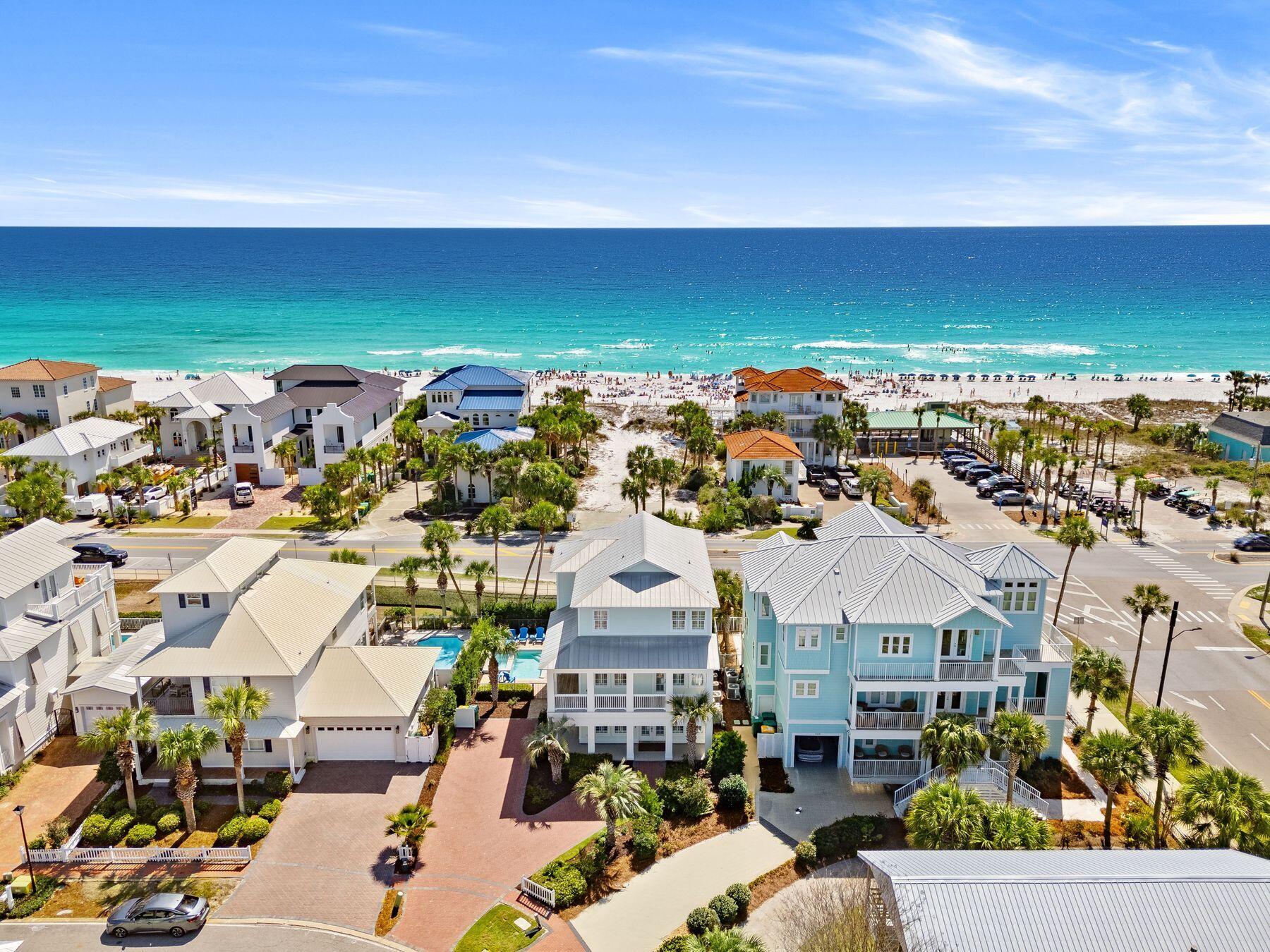 4480 Ocean View Drive Destin, FL 32541 - Photo 33 of 34 an aerial view of residential houses with outdoor space