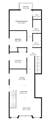 a picture of a floor plan